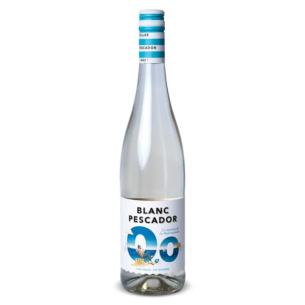Vino blanco dulce sin alcohol Pescador 75 cl