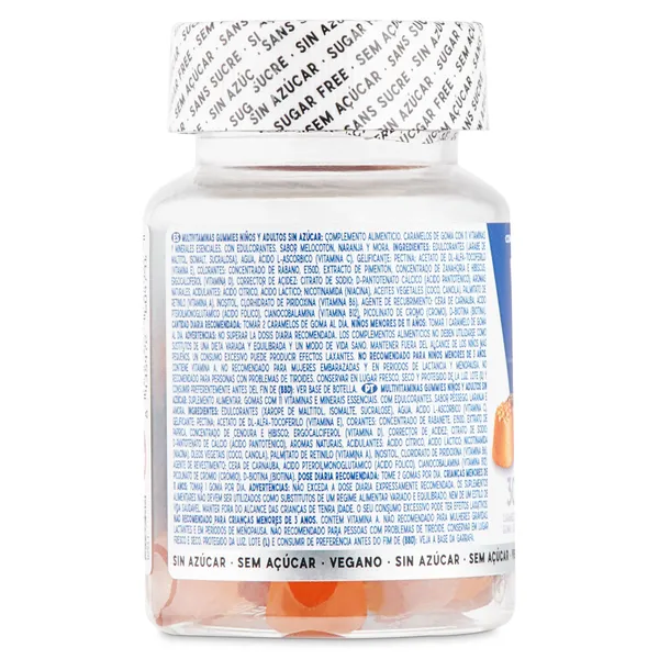 Gominolas de multivitaminas Vitaldin frasco 30 unidades 4