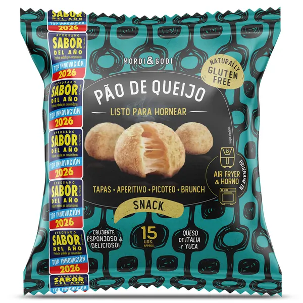 Pan de queso sin gluten Mordi & Godi 253 g 2