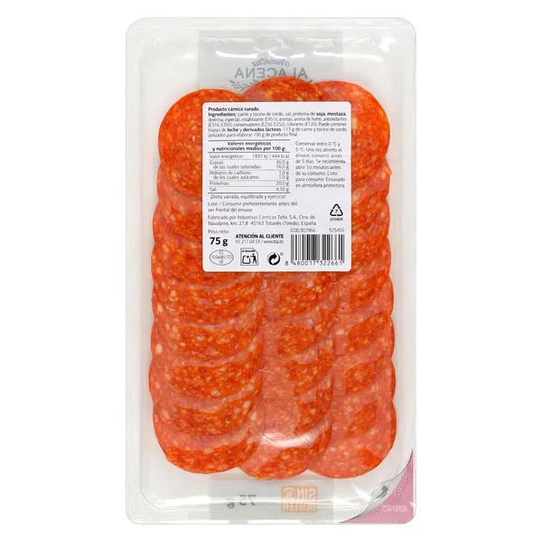 Pepperoni Dia Nuestra Alacena 75 g 3