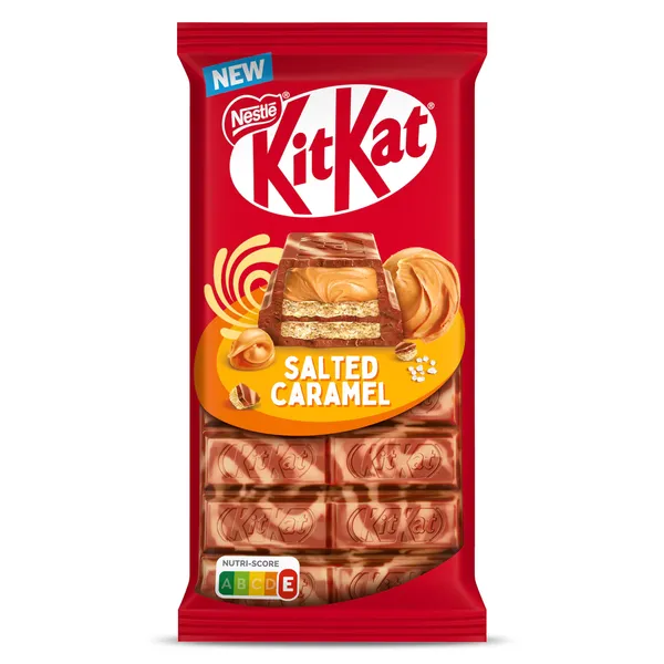 Barritas de galleta salted caramel Kit Kat 99 g 2