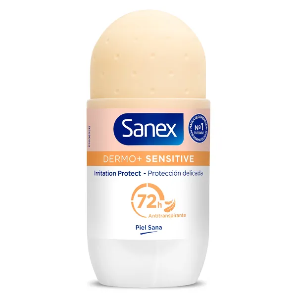 Desodorante roll-on dermo sensitive 72h Sanex 50 ml 2
