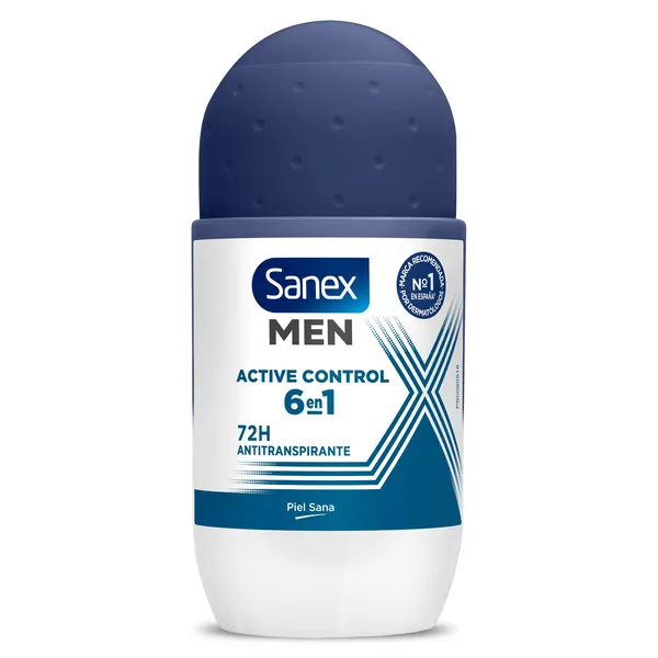 Desodorante roll-on active control 72h Sanex men 50 ml 2