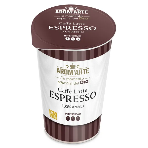 Café latte espresso Dia Arom'arte 250 ml 3