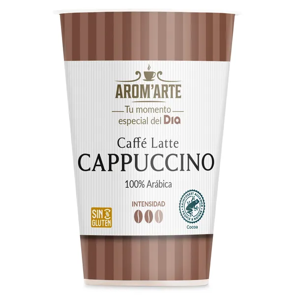 Café latte cappuccino Dia Arom'arte 250 ml 2