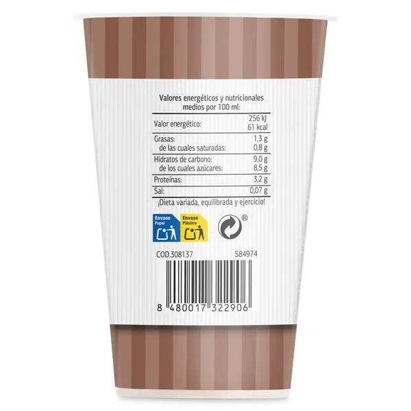 Café latte cappuccino Dia Arom'arte 250 ml 5