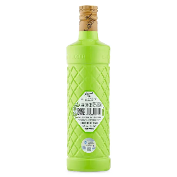 Licor de hierbas Del mono botella 70 cl 2