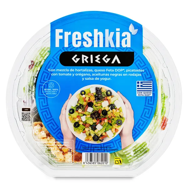Ensalada griega Freshkia 210 g 2