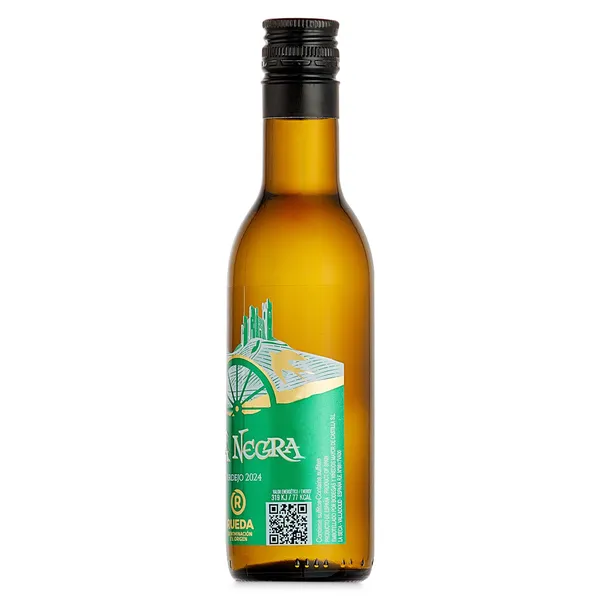 Vino blanco verdejo DO Rueda Pata negra botella 20 cl 2