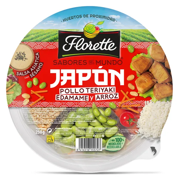 Ensalada completa Japón Florette bandeja 250 g 2