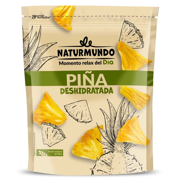 Piña deshidratada Dia Naturmundo 80 g