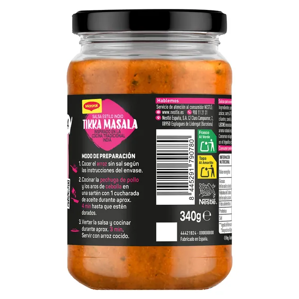 Salsa tikka masala Maggi frasco 340 g 3