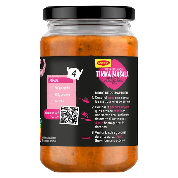 Salsa tikka masala Maggi frasco 340 g 4