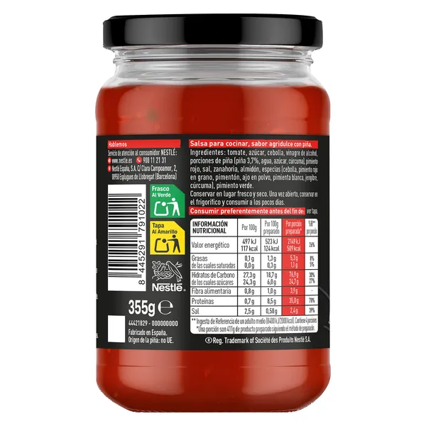 Salsa agridulce Maggi frasco 355 g 2