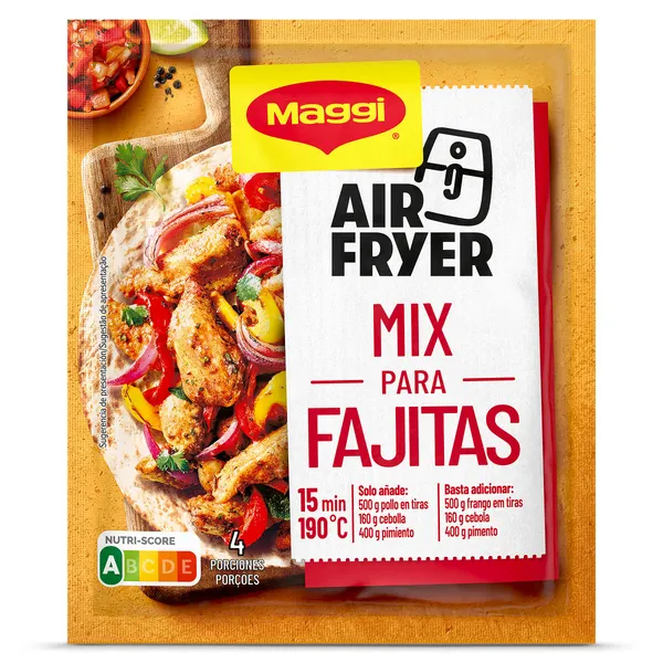 Sazonador mix para fajitas Maggi sobre 27 g