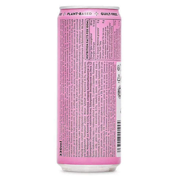 Refresco de frambuesa Vitaclub lata 33 cl 2