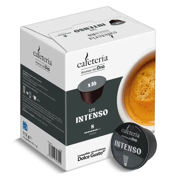 Cápsulas intenso espresso Dia Cafetería 16 unidades 3