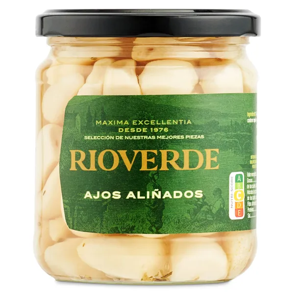Ajos aliñados Rioverde 220 g 2