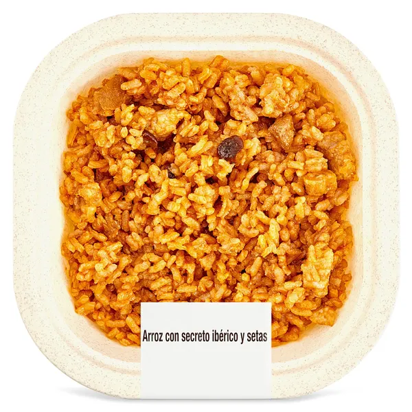 Arroz de secreto ibérico y setas Selección de Dia 350 g 2