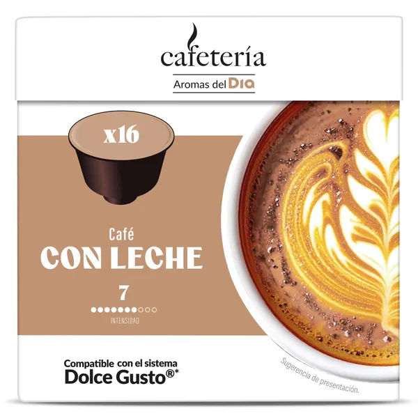 Cápsulas de café con leche Dia Cafetería 16 unidades 2