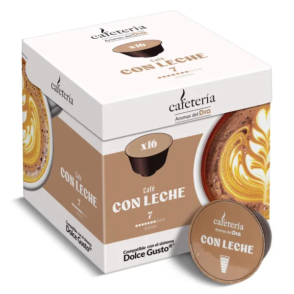 Cápsulas de café con leche Dia Cafetería 16 unidades 3