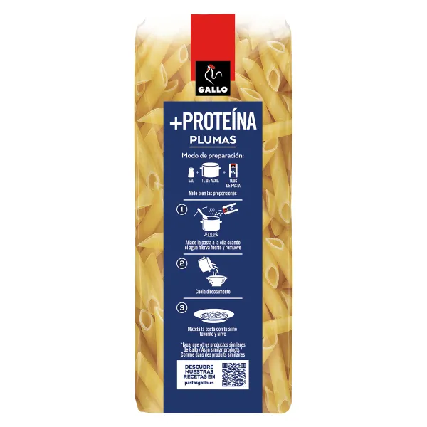 Plumas proteína Gallo bolsa 400 g 2