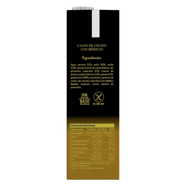 Caldo gourmet de cocido Gallina Blanca brik 1 L 3