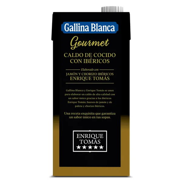 Caldo gourmet de cocido Gallina Blanca brik 1 L 5