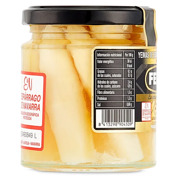 Yemas de espárragos extra gruesas Ferba frasco 135 g 3