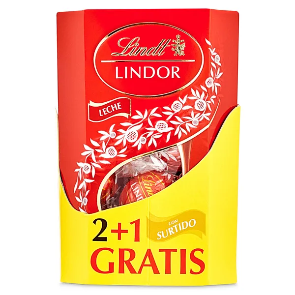 Bombones surtidos pack Lindt Lindor caja 411 g 2