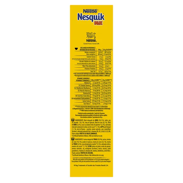 Cereales integrales con chocolate y vainilla mix Nesquik bolsa 225 g 3