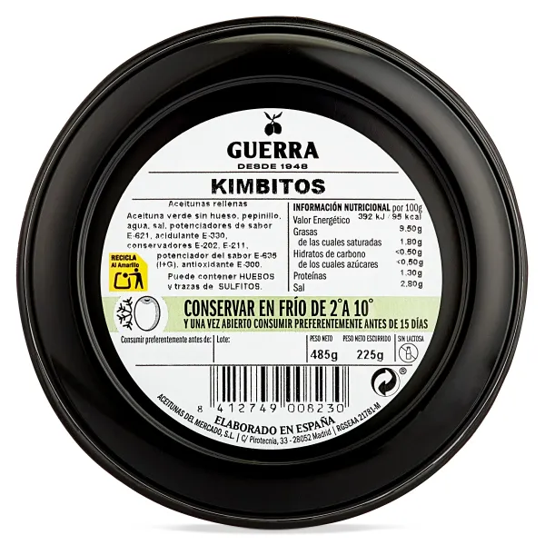 Kimbitos Guerra 225 g 3