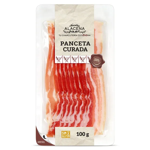 Panceta curada Dia Nuestra Alacena 100 g 2