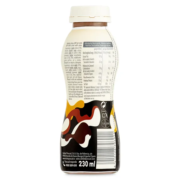 Bebida láctea de cacao africano Pascual botella 230 ml 2