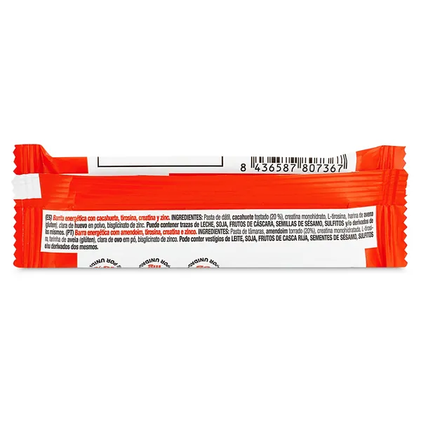 Barrita energética sabor cacahuete con creatina Just loading 40 g 4