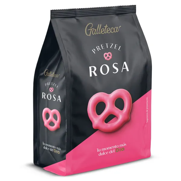 Galletas pretzel rosa Galleteca de Dia 100 g 3
