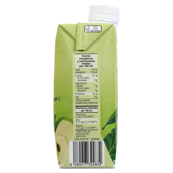 Bebida de zumo con té matcha detox Dia Saborfera 330 ml 4