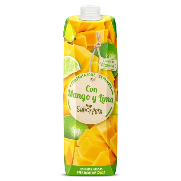Zumo con mango y lima Dia Saborfera 1 L 2