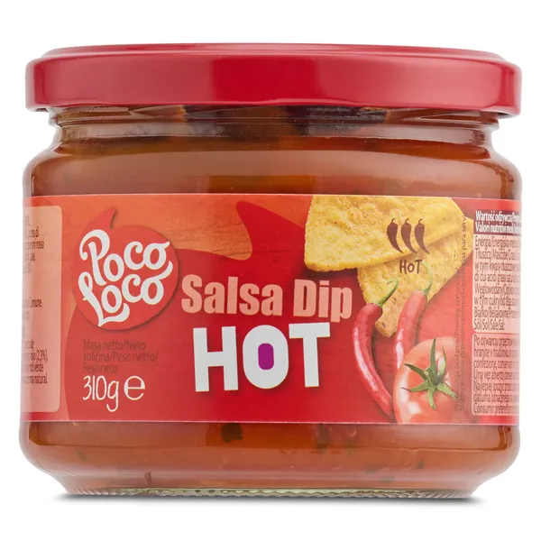 Salsa dip hot picante Poco loco 310 g 2