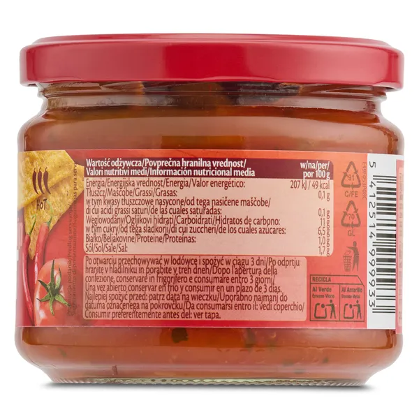 Salsa dip hot picante Poco loco 310 g 3