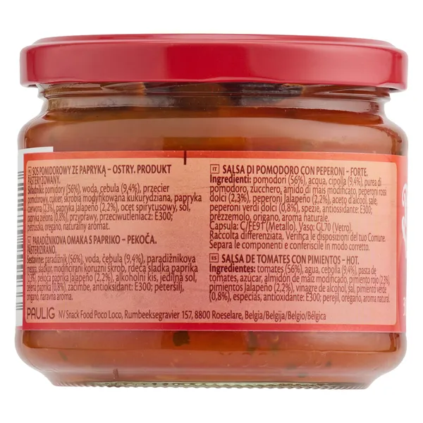 Salsa dip hot picante Poco loco 310 g 4