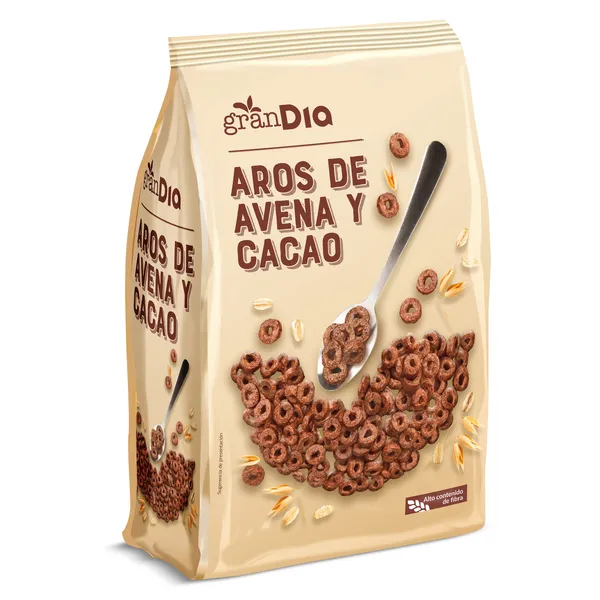 Aros de avena y cacao Gran Dia 400 g 3