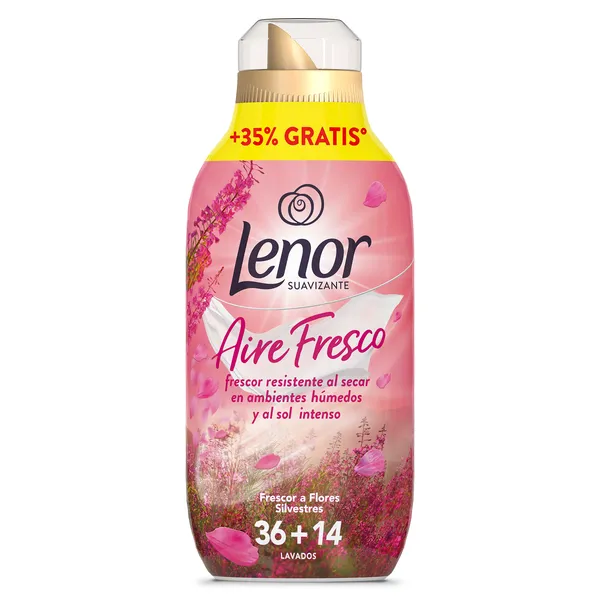 Suavizante aire fresco flores Lenor 50 lavados 2