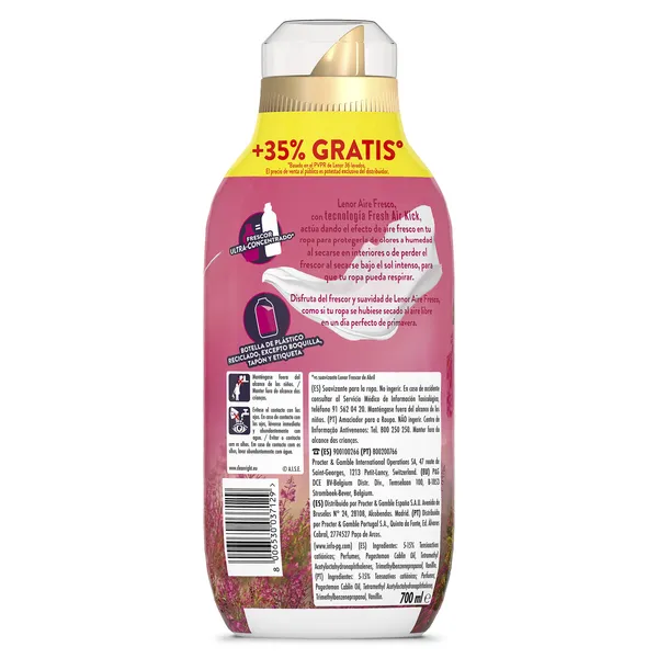 Suavizante aire fresco flores Lenor 50 lavados 3