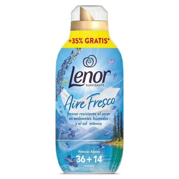 Suavizante aire fresco alpino Lenor 50 lavados 2