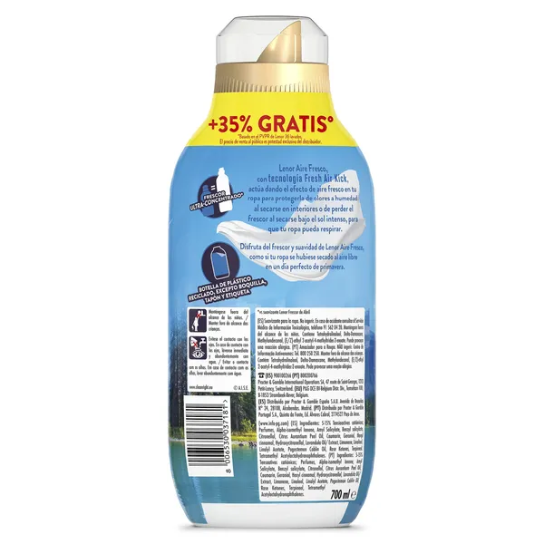 Suavizante aire fresco alpino Lenor 50 lavados 3