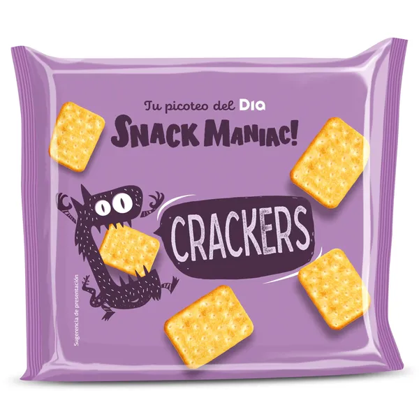 Crackers Dia Snack Maniac 200 g 2