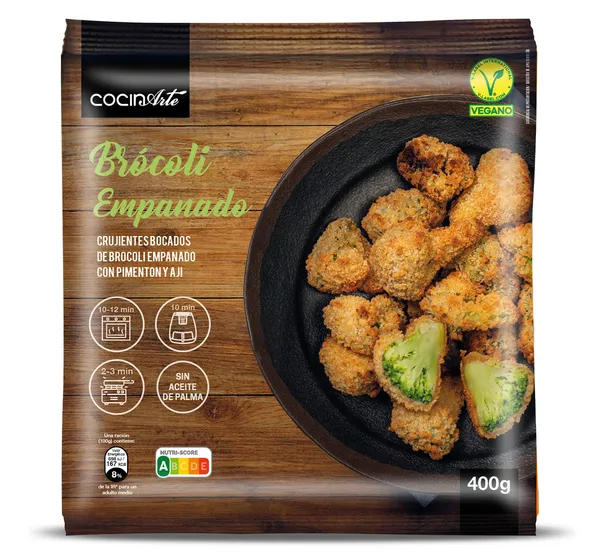 Brócoli empanado Cocinarte 400 g 2
