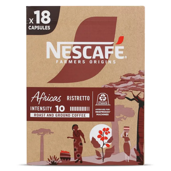 Cápsulas de café Áfricas Farmers Origins 18 unidades 2