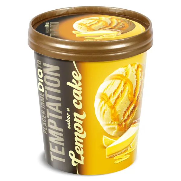 Tarrina de lemon cake Dia Temptation 350 g 4